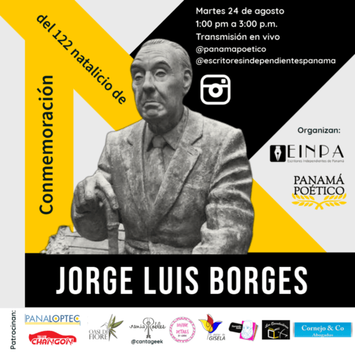 Conmemoración del 122 natalicio de Jorge Luis Borges