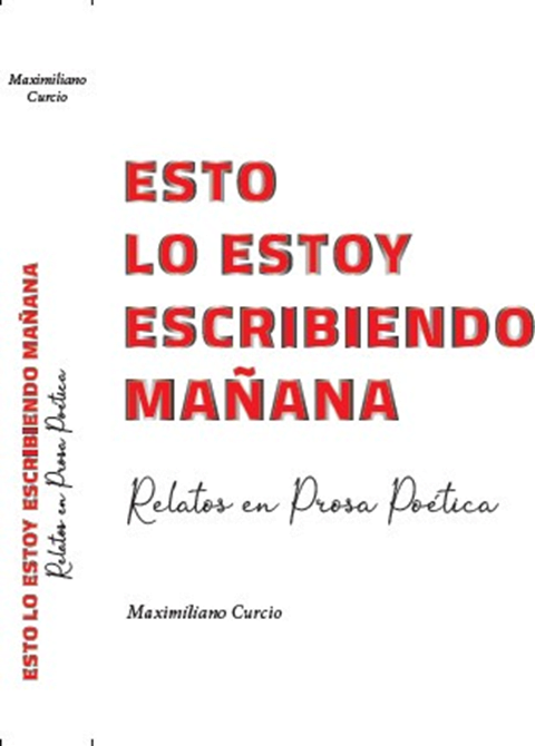 Book Cover: Esto lo estoy escribiendo mañana
